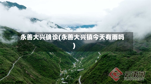 永善大兴确诊(永善大兴镇今天有雨吗)-第2张图片