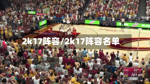 2k17阵容/2k17阵容名单