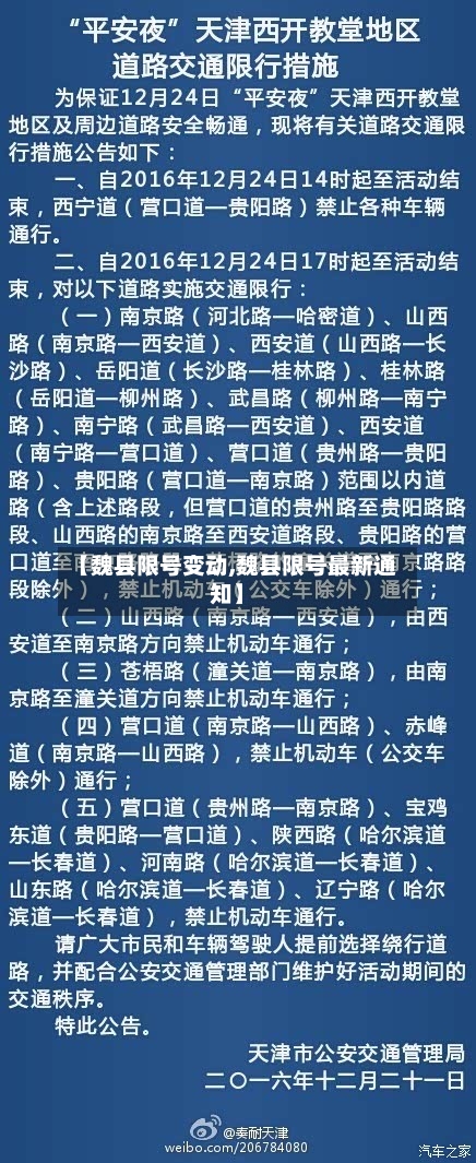 【魏县限号变动,魏县限号最新通知】-第2张图片